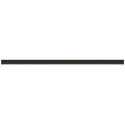 Modern black and metallic led ceiling light for living room