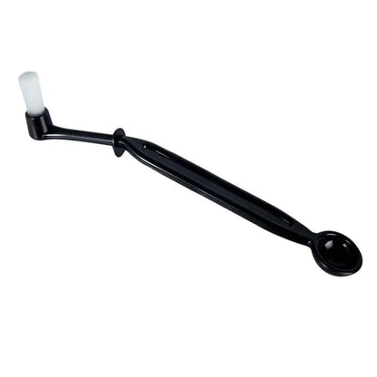 Modern black and white coffee machine brush kitchen cleaning tool