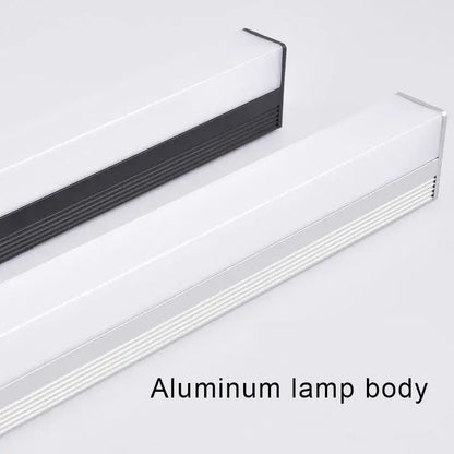 Modern black and white rectangular led wall lamp bedroom light fixture