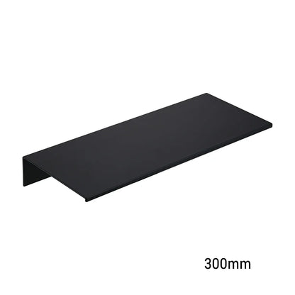 DecorBites™ Modern Black and White Wall-Mounted Organizer Shelf