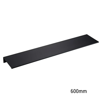 DecorBites™ Modern Black and White Wall-Mounted Organizer Shelf
