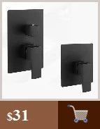 DecorBites™ Modern Black Bathroom Sink Faucet
