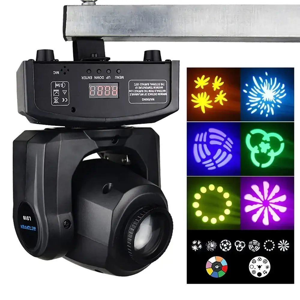 Modern black big dipper 10w spot light living room pattern projector