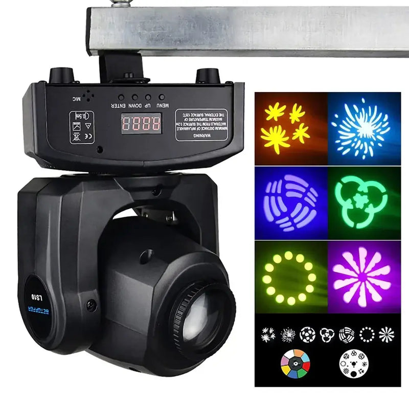 Modern black big dipper 10w spot light living room pattern projector