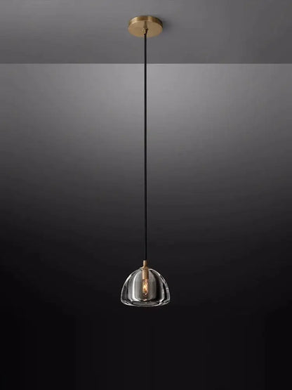 Modern black brass american series crystal led chandelier dining room