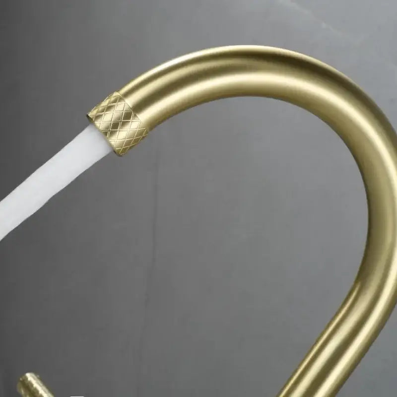 Modern black brass basin faucet waterfall bathroom tap with textured handles