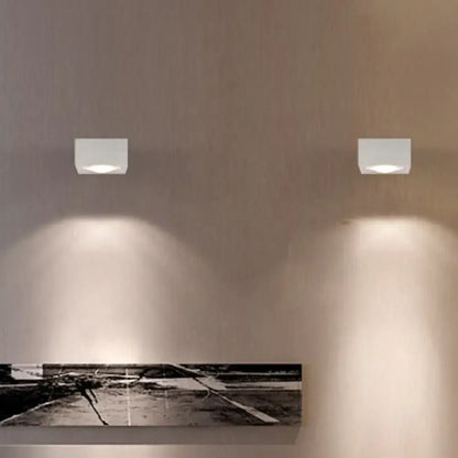 Modern black & brushed silver rgb wall lighting piece – corridor led