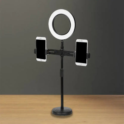 Modern black circle led wall light with usb port bedroom lamp