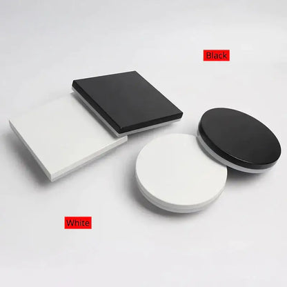 Modern black circular waterproof wall lamp bedroom three disc set
