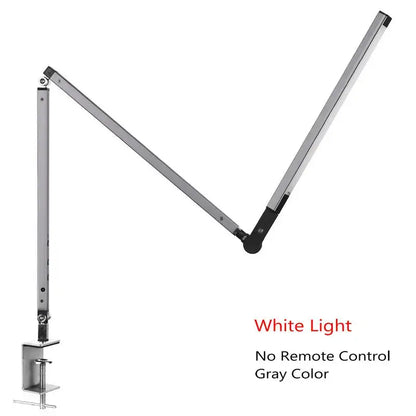 Modern black clip led desk lamp office reading light