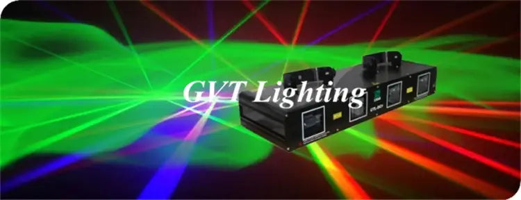 Modern black color laser light disco radium spotlights stage decor