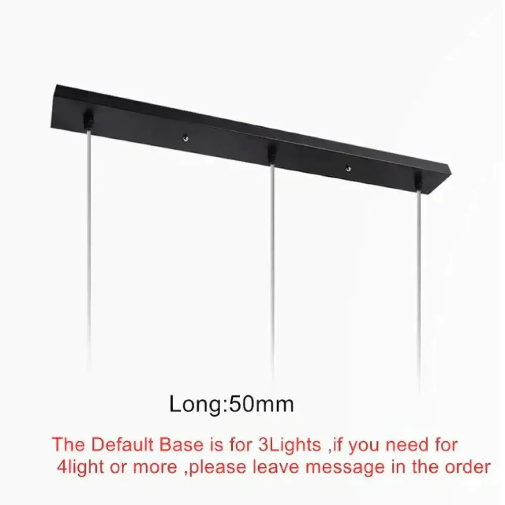 Modern black conical led pendant lamp for kitchen island