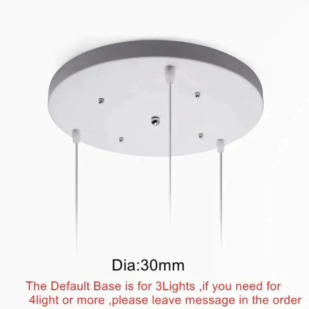 Modern black conical led pendant lamp for kitchen island