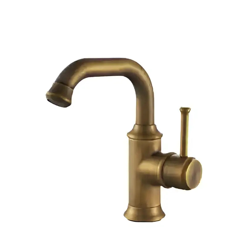 Modern black & copper basin faucet bathroom hot cold mixer tap
