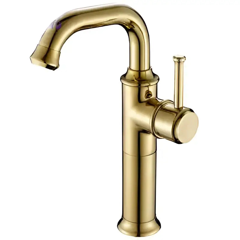 Modern black & copper basin faucet bathroom hot cold mixer tap