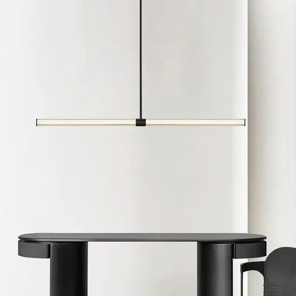 Modern black copper glass pendant dining room hanging lamp