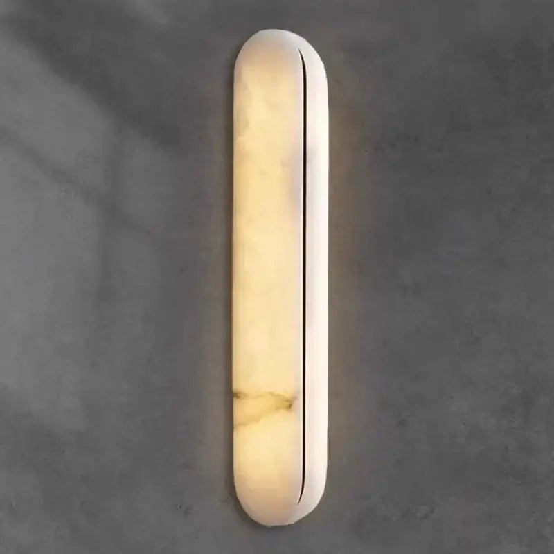 Modern black copper marble led wall light for living room