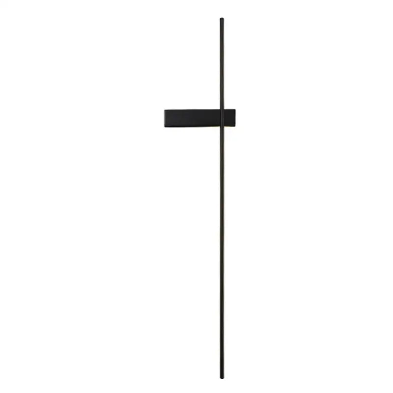 Modern black copper wall lamp bedroom minimalist sconce