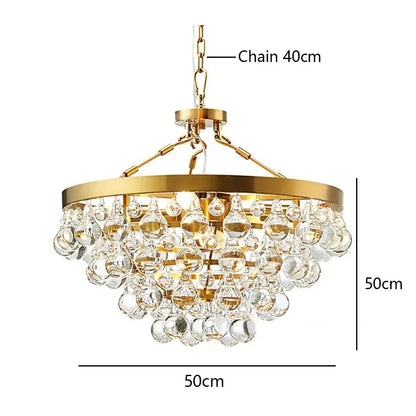 Modern black crystal bead chandelier dining room tiered light glass