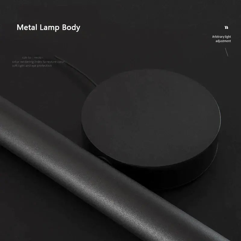 Modern black cylindrical led pendant lamps for dining room