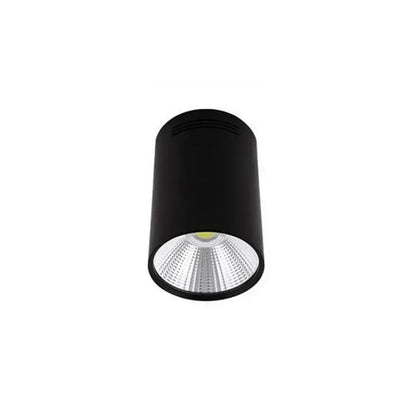 Modern black cylindrical pendant ceiling spot light for kitchen