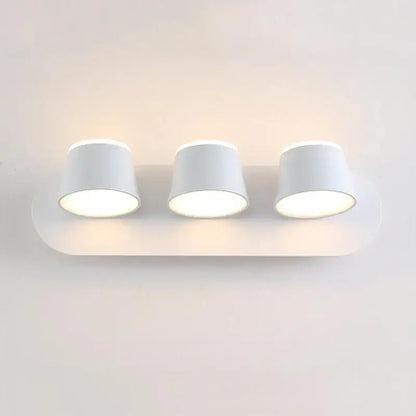 Modern black adjustable led wall lamp bedroom sconce