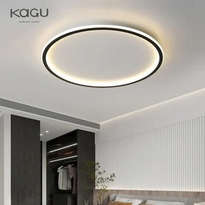 Modern black dimmable led ceiling light living room