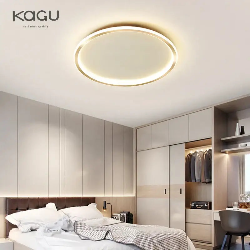 Modern black dimmable led ceiling light living room