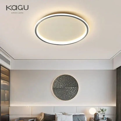 Modern black dimmable led ceiling light living room