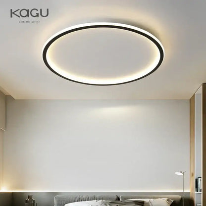 Modern black dimmable led ceiling light living room