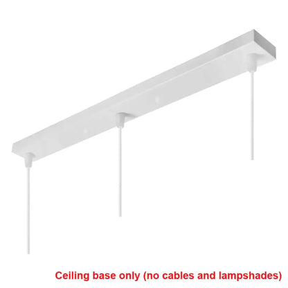 Modern black decorbites geometric led cube pendant kitchen light