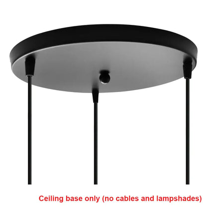 Modern black decorbites geometric led cube pendant kitchen light