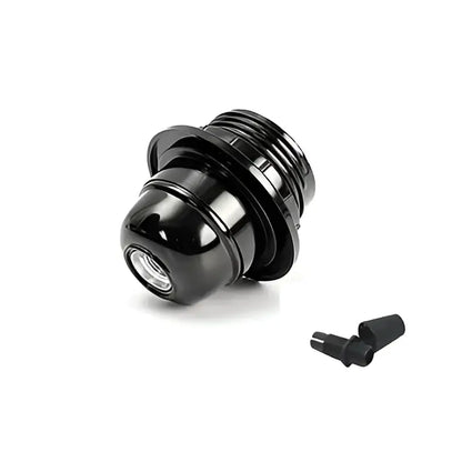Modern black e26 e27 lamp holder bedroom threaded light base