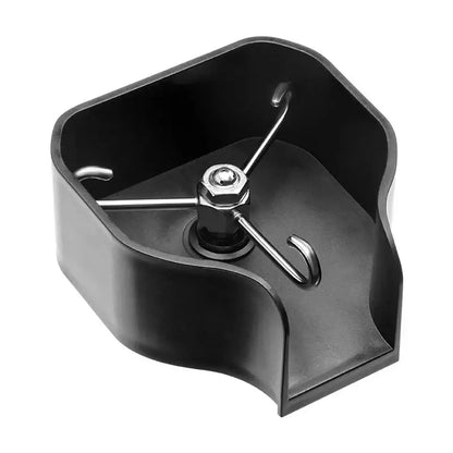 Modern black glass cup washer kitchen sink rinser