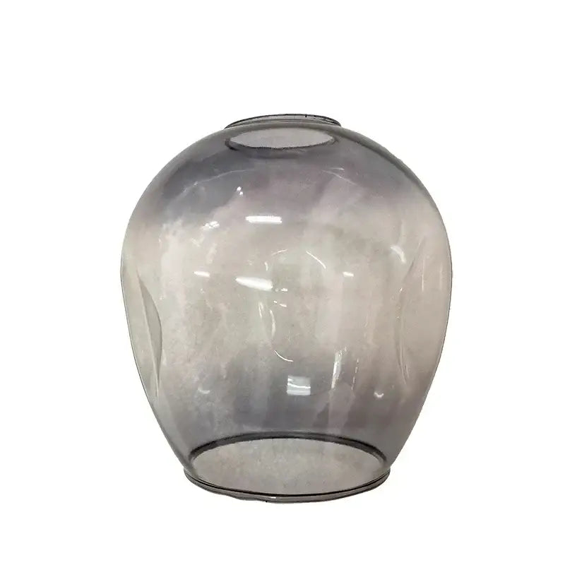 Modern black glass led chandelier pendant light for dining room