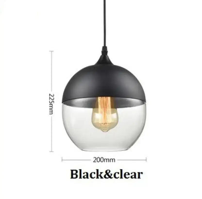 Modern black glass pendant light set dining room smoked shades