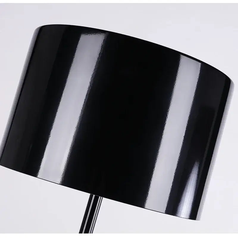 Modern black glossy design mushroom floor lamp for living room