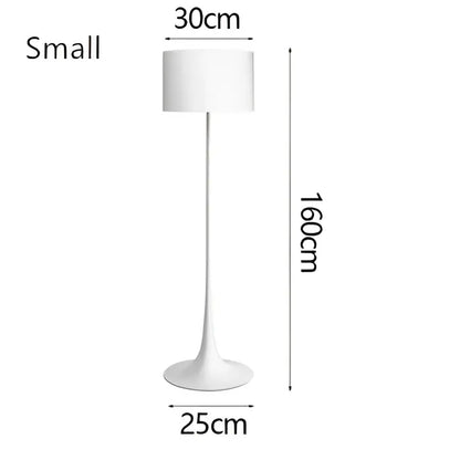 Modern black glossy design mushroom floor lamp for living room