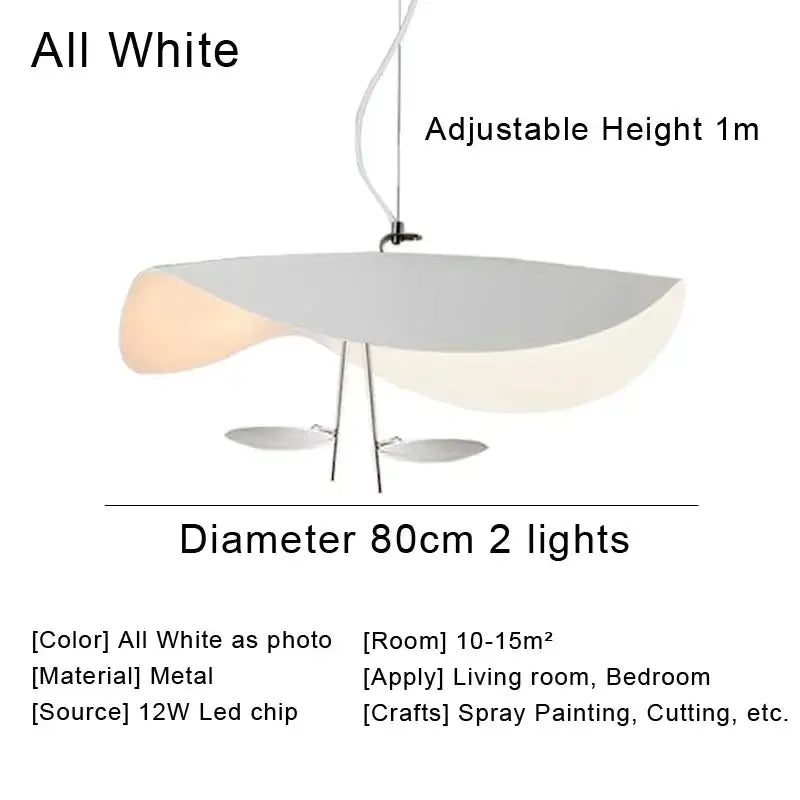 Modern black & gold abstract pendant light dining room sculptural lamp