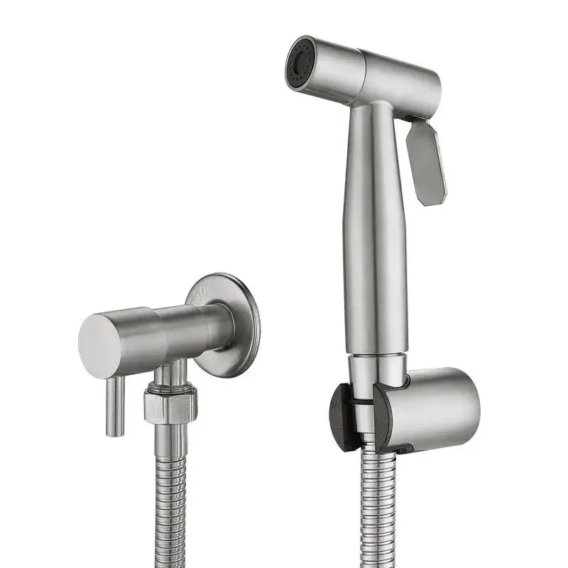 Modern black & gold bidet sprayer set bathroom handheld faucet