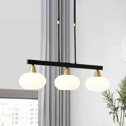 Modern black & gold chandelier dining room 110v-120v pendant light