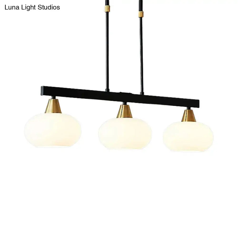 Modern black & gold chandelier dining room 110v-120v pendant light
