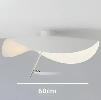 Modern black & gold curved pendant light dining room lamp