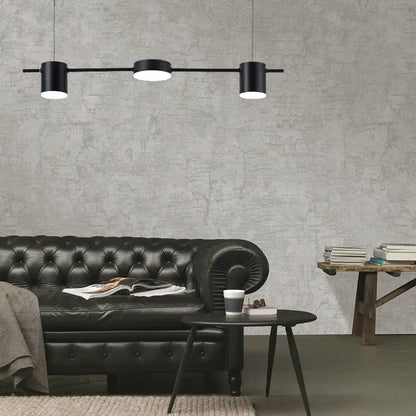 Modern black & gold island light fixture kitchen ceiling light