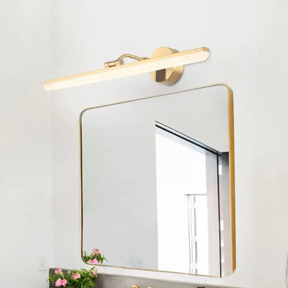 Modern black & gold led wall light bathroom fixture 110v-120v