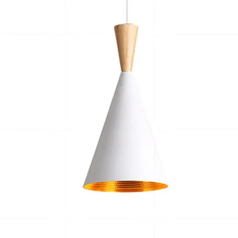 Modern black & gold musical pendant light for dining room