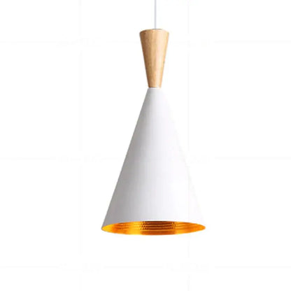 Modern black & gold musical pendant light for dining room