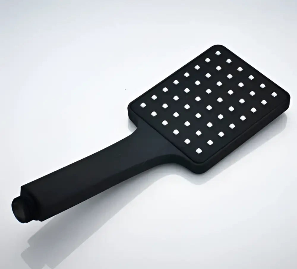 Modern black & gold rainfall shower head bathroom handshower