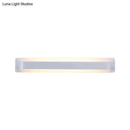 DecorBites™ Modern Black/Gray/White LED Linear Wall Sconce for Living Room Décor