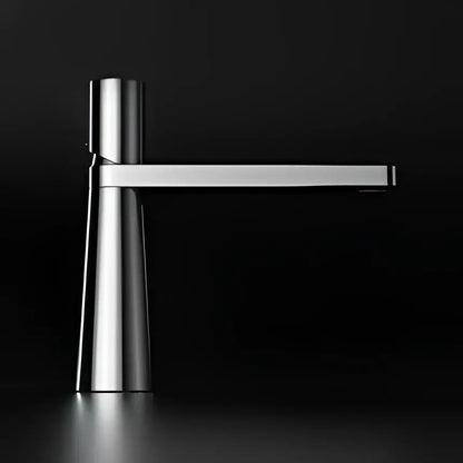 Modern black & grey brass basin faucet bathroom mixer tap